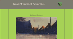 Desktop Screenshot of laurentbernardaquarelles.com